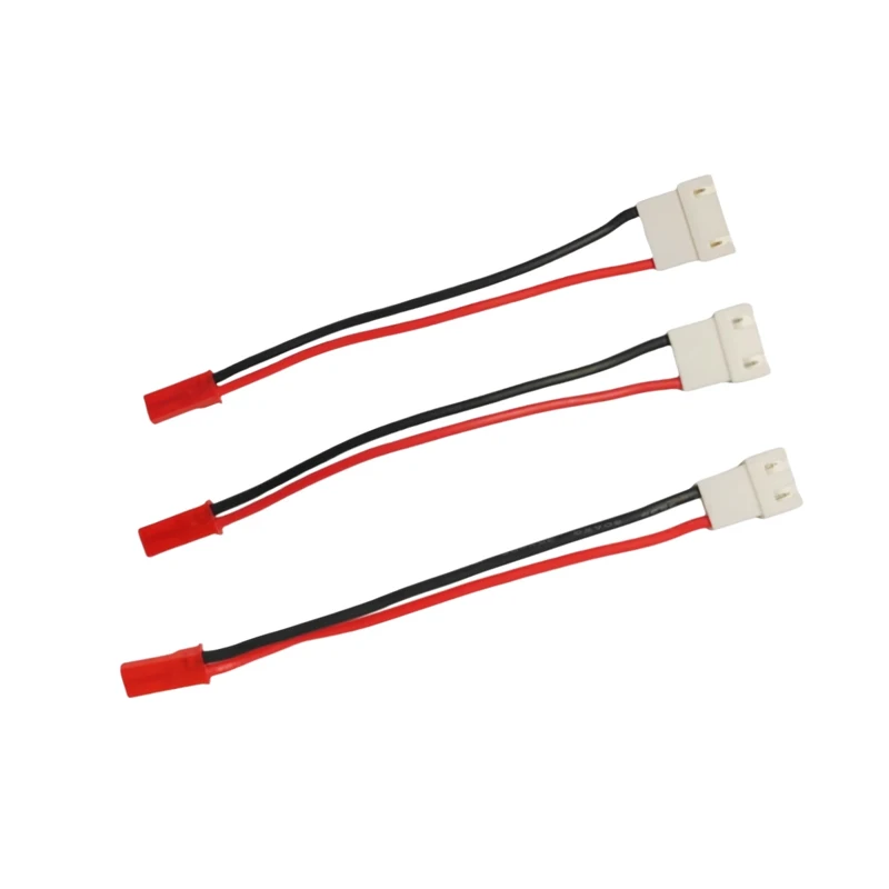 

5PCS 8CM Length 2S-4S Lipo Battery Balanced Charging Port to JST Plug Adapter Cable Power Supply Wire for RC FPV Drone Airplane