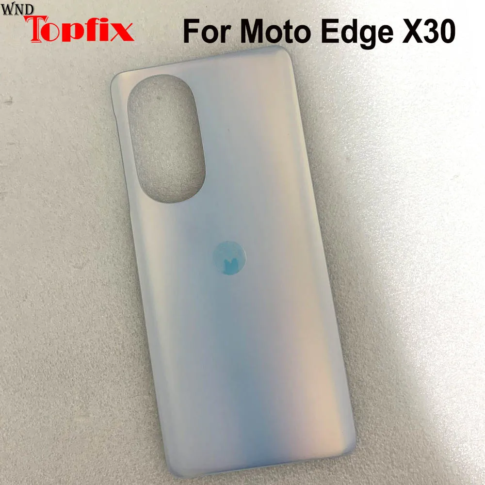 

New For Motorola Edge X30 Back Battery Cover Door Rear Glass Housing Repair Parts For Moto Edge X30 Battery Cover