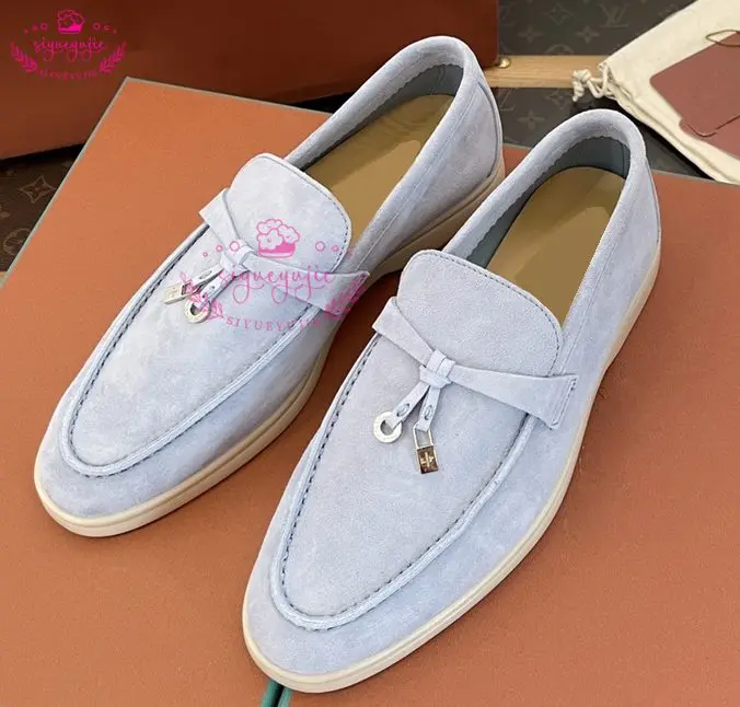 

Designer Shoes Women Luxury 2023 Brand Leisure Genuine leather flats Men Loafers Causal Moccasin Comfortable Mules Driving Shoes