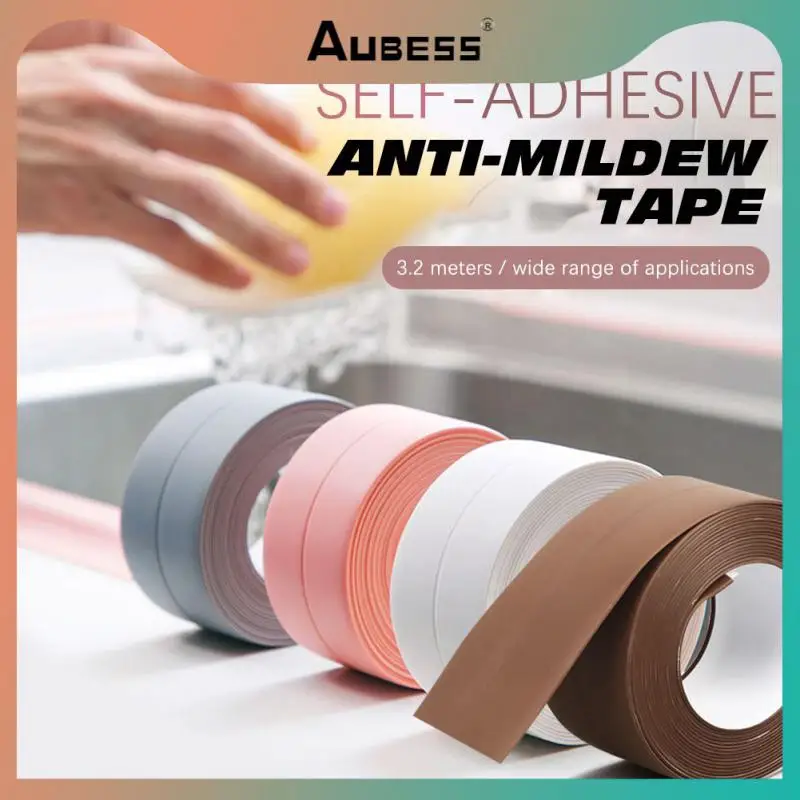 

Self Adhesive Tape Kitchen And Bathroom Waterproof And Mold Proof Tape Waterproof And Mold Proof Durable Waterproof Sealing Tape