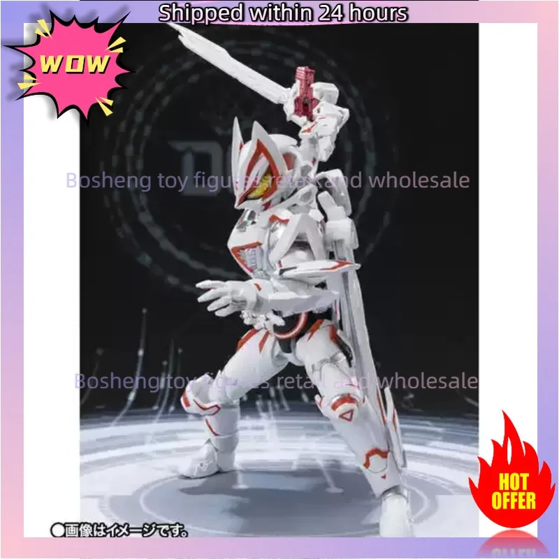 Фото Фигурка Bandai SHF Kamen Knight Extreme Fox IX MK9 White Fox, подвижная кукла №4