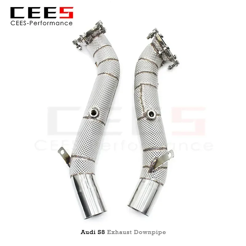 Водосточная труба CEES для Audi S8 4.0T 13-2016 водосточная из нержавеющей стали без