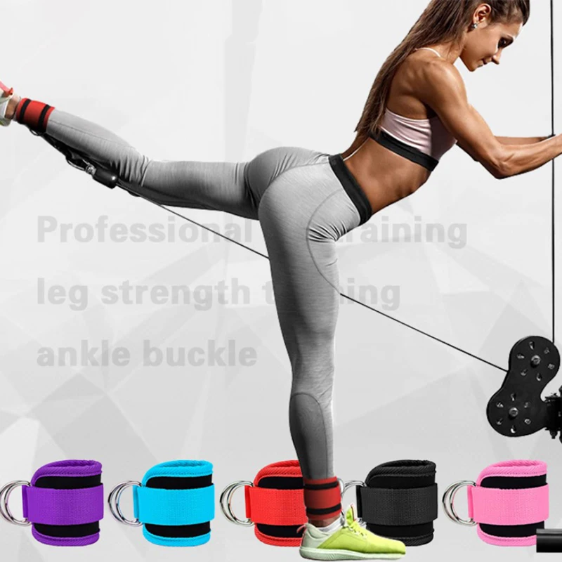 

Ankle Strap For Cable Machines - Padded Gym Cuff For Kickbacks Glute Workouts