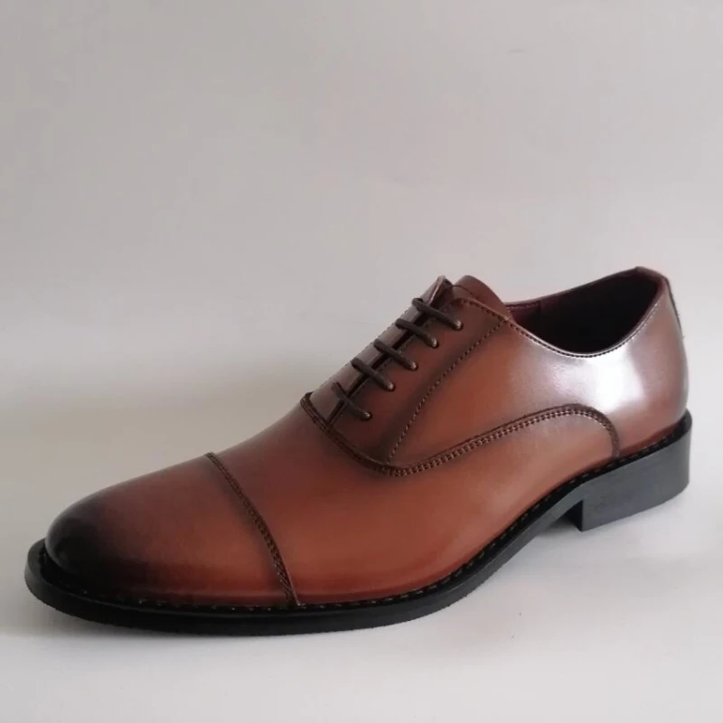 Designer Dress Shoes Men Italiano Men's Business Derby Shoes High Quality Male Social Oxfords