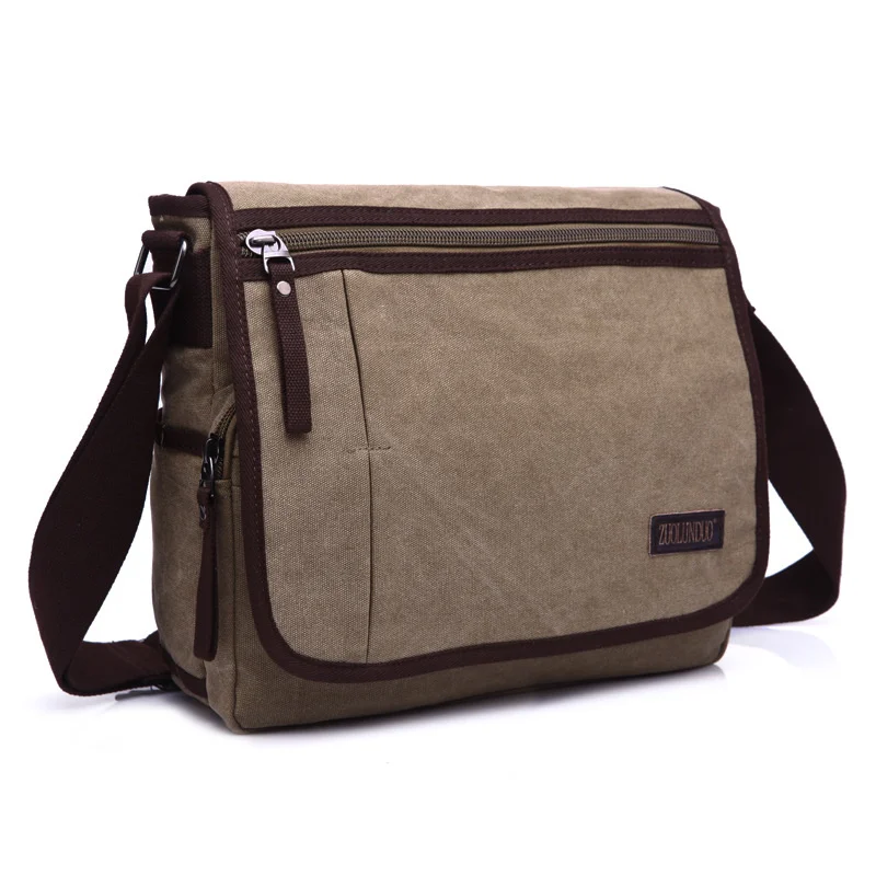 

High Quality Canvas Bag Casual Travel Bolsa Masculina Crossbody Bag Messenger Bags for men Large Capacity