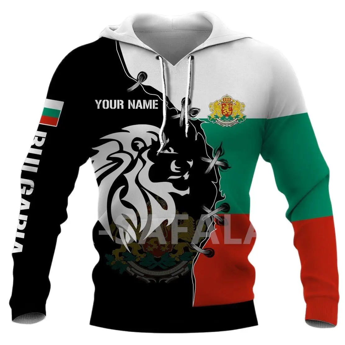 

Bulgaria Hometown Skull Country Map Flag 3D All Full Printed Hoodie Man Women 1 Harajuku Zipper Pullover Sweatshirt Jacket