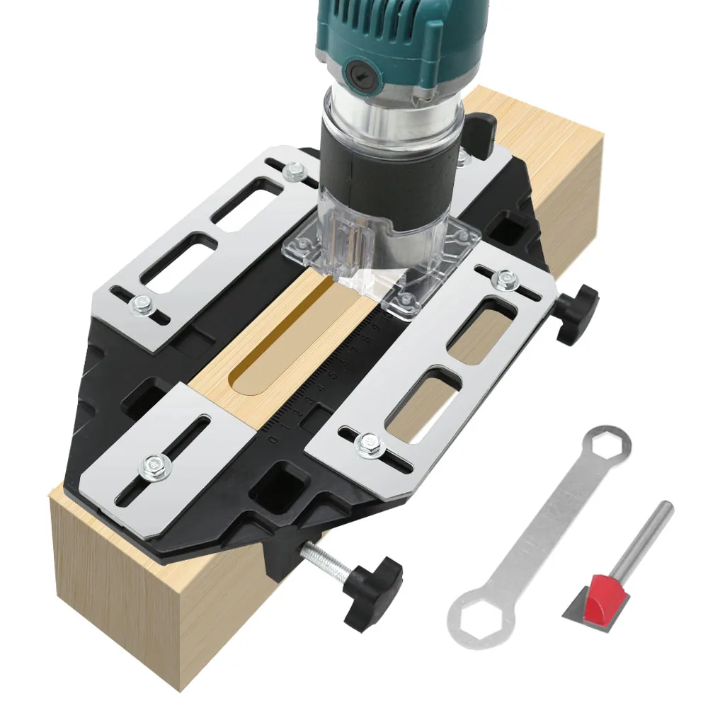 Locator Jig,woodworking Hinge Hinge Hole Installation Kit Door Installation For Slotting Door Door Aluminum Lock Alloy Opener
