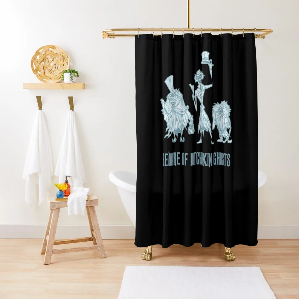 Водонепроницаемая душевая занавеска с призраками и привидениями