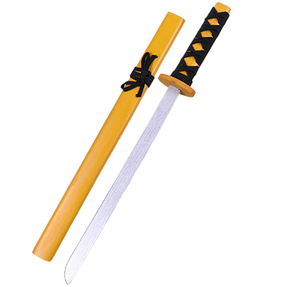 

Halloween Toys Gathering Game Plaything Playthings Cosplay Props Samurai Japanese Party Plastic Wood Katana Katanas Madera