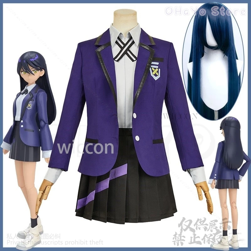 Новый аниме GQuuuuuuX Косплей Gundan Nyaan Костюм Kawaii Парики для девочек и женщин JK