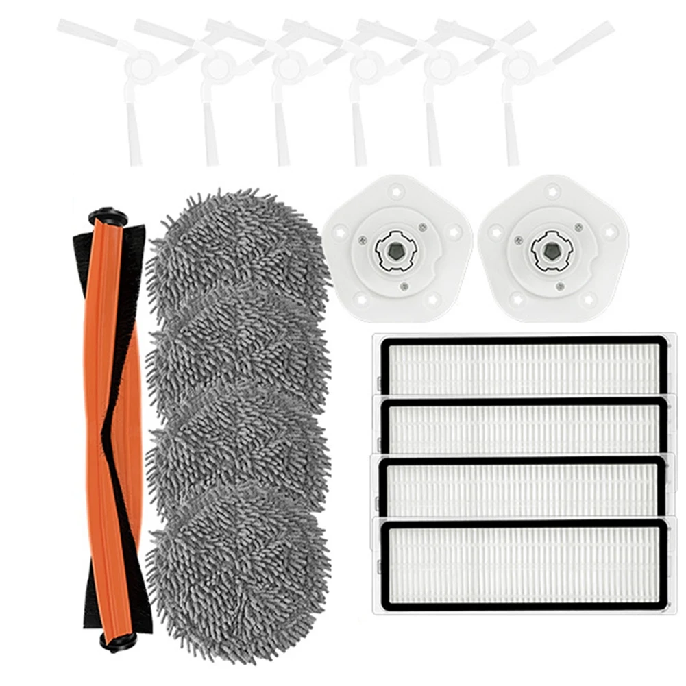 

Main Side Brush Filter and Mop Pads Replacement Accessories for Mijia Pro Xiaomi STYTJ06ZHM Robotic Vacuum Cleaner