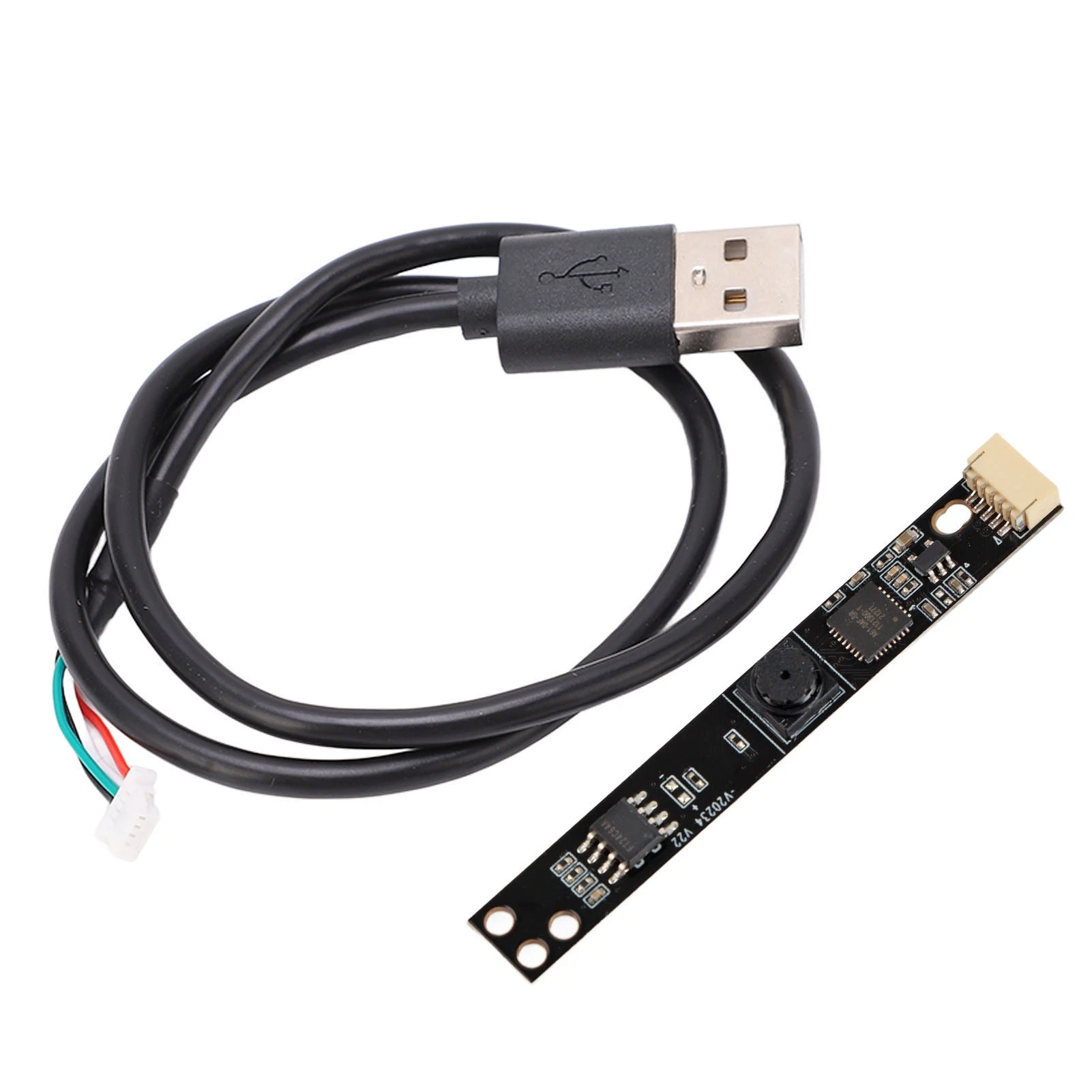 Фото Мини USB-камера 0.3 МП 30 кадров/с с широкоугольным объективом OV7675, модуль камеры для ноутбука №1