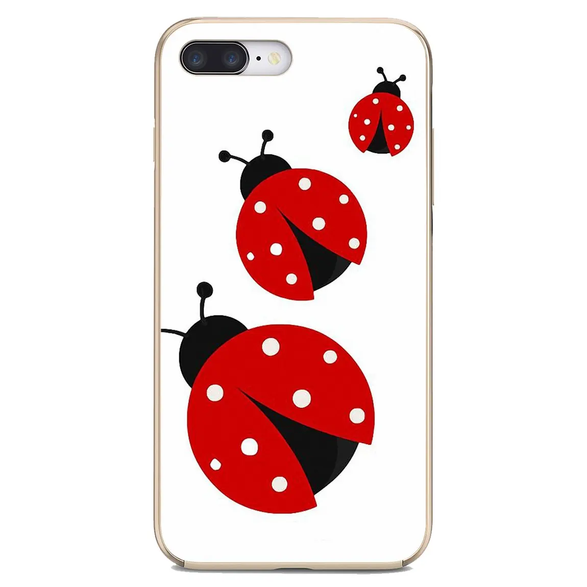 Phone Covers Lady bug Ladybug ladybird Pattern Art For BQ Aquaris C U2 U V X2 X Lite Pro Plus E4.5 X5 E5 4G 6040L Magic S 5059