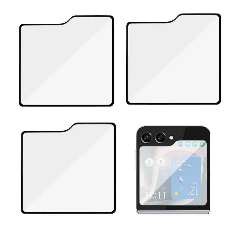 

Закаленное стекло на весь экран для Samsung Galaxy Z Flip5, 3 шт.
