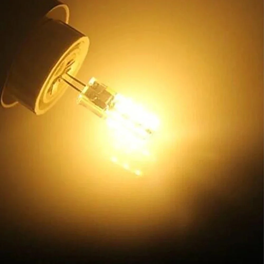20 мини - ламп G4 LED COB с регулируемым освещением AC / DC 12V 220V 6W лампы 3000 6000K домашняя