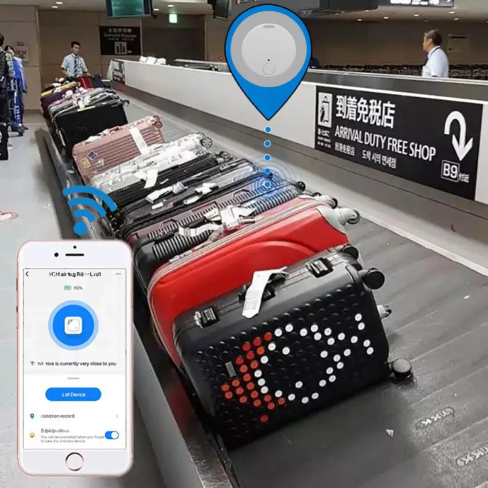 Круглый анти-потеря устройство один щелчок чтобы найти подключение нескольких