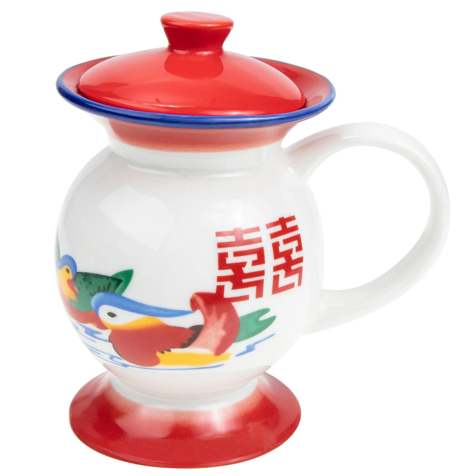 

Mug Cup Coffee Ceramic Enamel Tea Mugs Water Cups Spittoon Chinese Vintagepot Glasses Chamber Style Drinking Latte Porcelain Hot