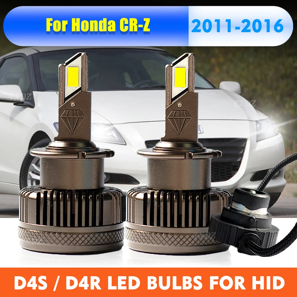 Для 11-16 Honda CR-Z D4 светодиодный лампы для фар D4S 6000K 55W D4R лампа 66440 42402 HID ксеноновый