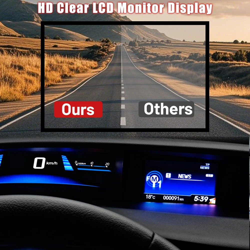 Фото C050FTN01.0 C050FTN01.1 5-дюймовый ЖК-экран с сенсорным стеклом для Honda Civic 2015, запчасти для замены ЖК-дисплея автомобильного DVD/GPS-плеера №4