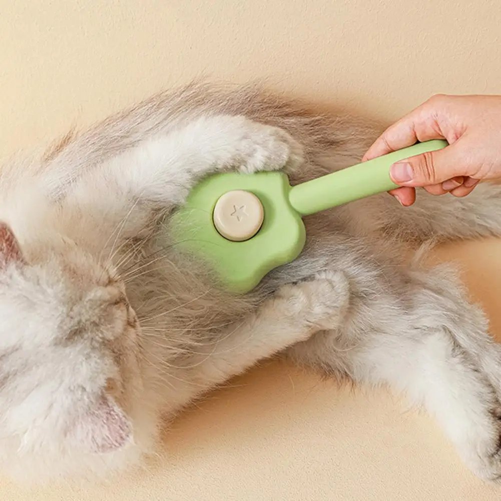 

Pet Comb for Removing Loose Hair Effortless Pet Grooming Anti-slip Pentagram Comb Set for Cats Dogs Self-cleaning Hair for Dogs