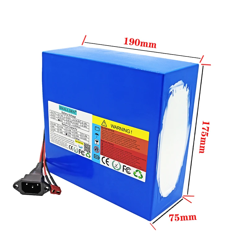 60V 20ah lithium battery pack for electric bicycle and scooter 67.2V 21700 16S4P 1000W 2500W rechargeable + 5A charger |