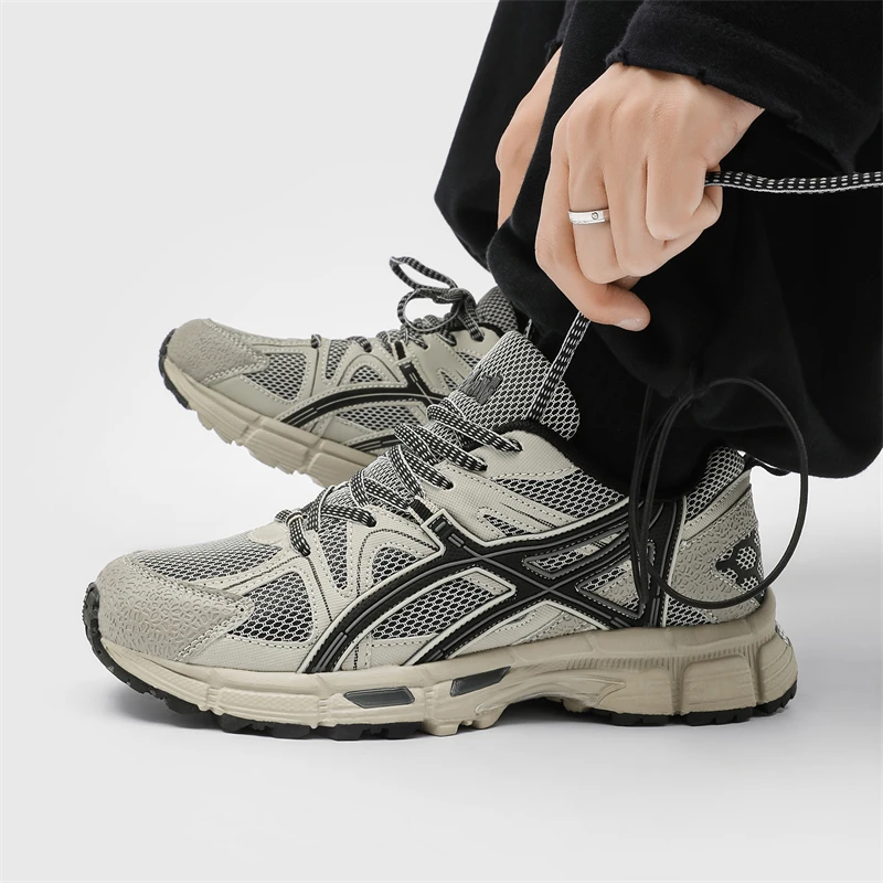 Модные кроссовки для бега в стиле ретро дышащая дизайнерская спортивная обувь на