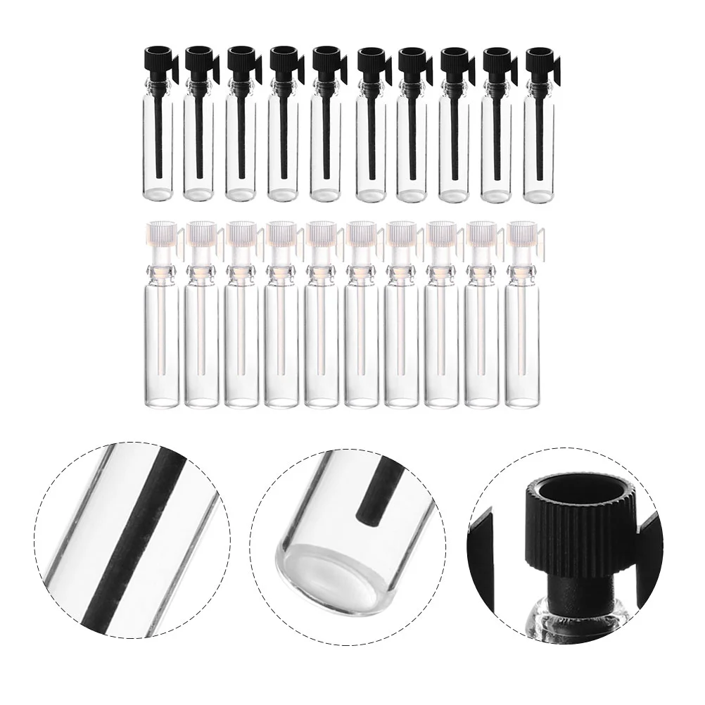 

100Pcs Refillable Perfume Bottles Small Perfume Sample Bottles Travel Glass Bottles