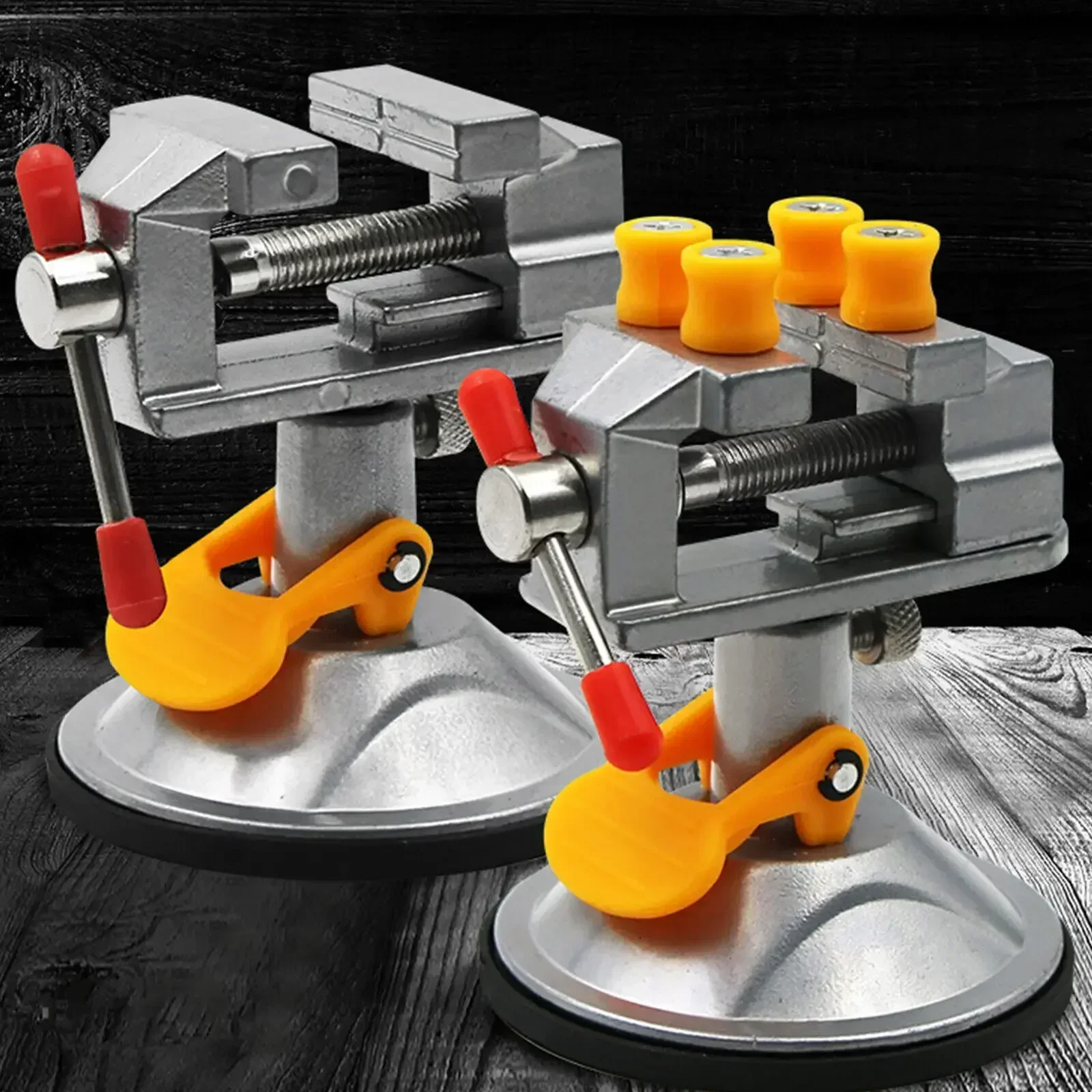 360 ° Подставка вращающийся мини-стол деревообрабатывающие вращающиеся тиски