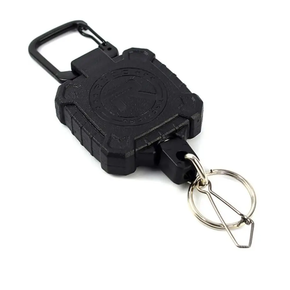 

Телескопический антиугонный держатель для бейджа черный