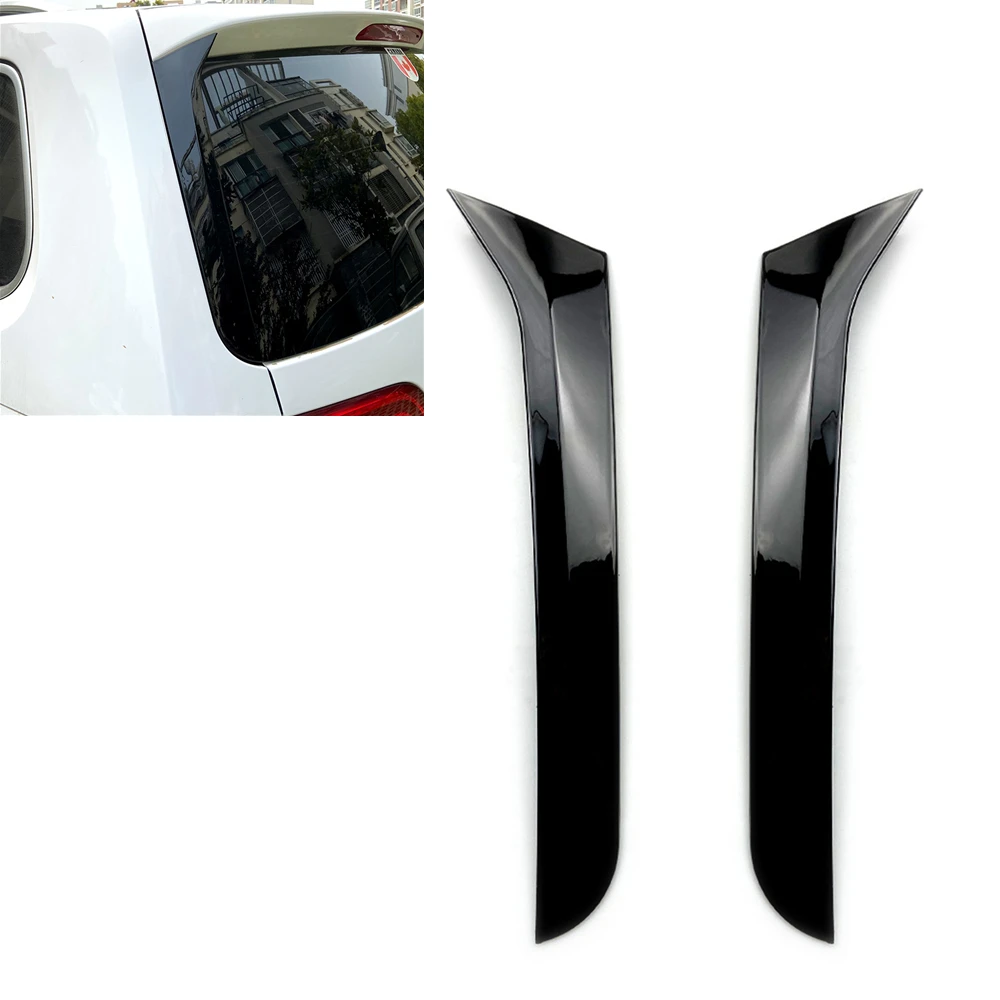 

Rear Window Trim Side Spoiler Wing For Volkswagen VW Sharan 2011-2020 Gloss Black Car Trunk Lid Tail Gate Cover Splitter Canards