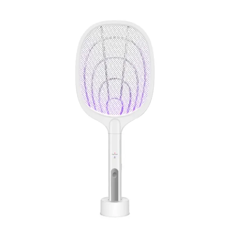 

3000V Electric Mosquito Killer UV Light Fly Swatter Mosquito Trapper Rechargeable Bug Zapper Racket for Insects 1200mAh