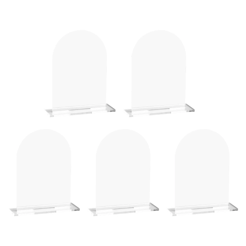 

Прозрачные акриловые пустые свадебные настольные открытки с держателем в комплекте, годовщина свадьбы на День Благодарения, Новый Год Вече...