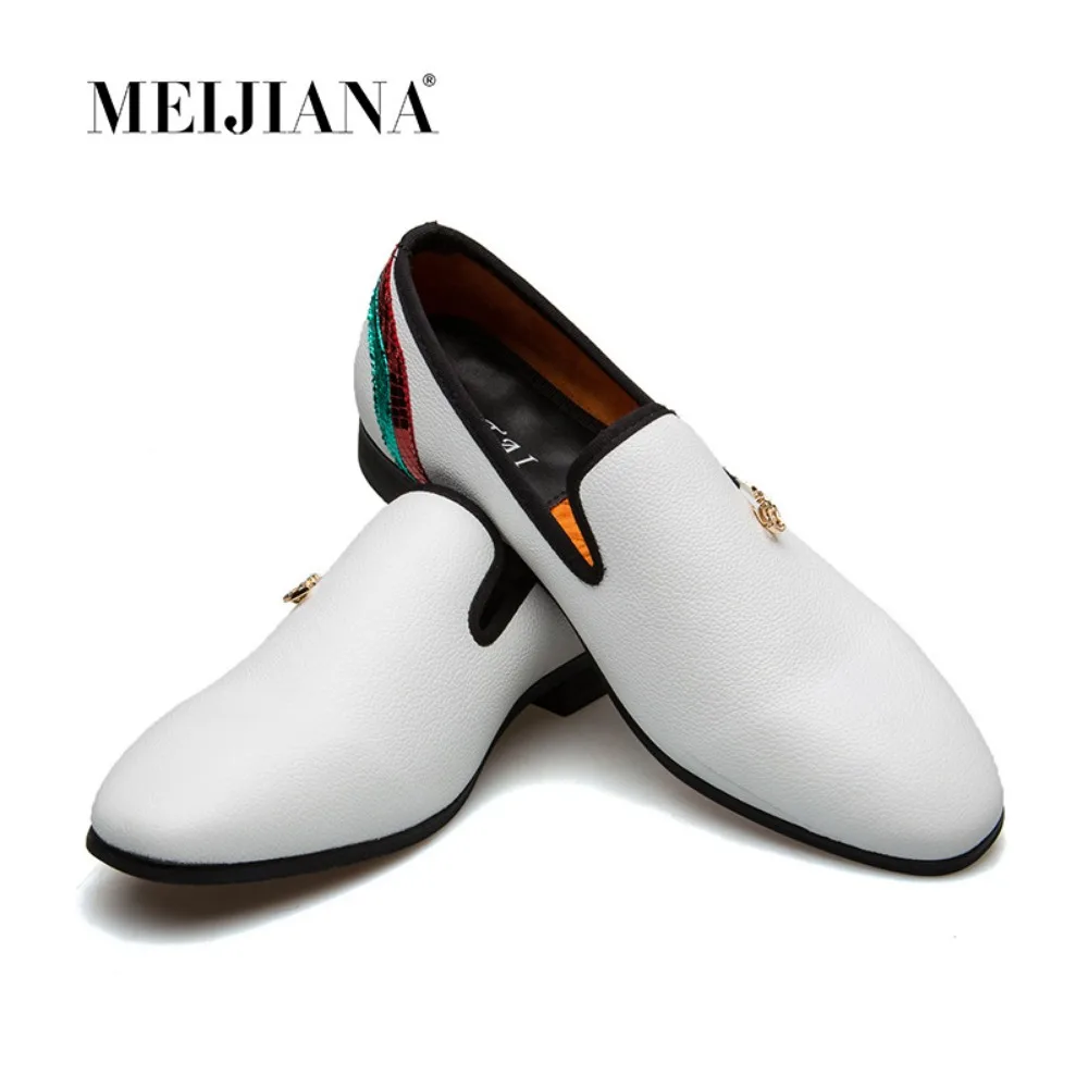 

Men Casual leather Shoes Luxury Brand Mens Loafers Moccasins Fashion Fashion Trend Men Formal Party Shoes Slip on Driving Shoes