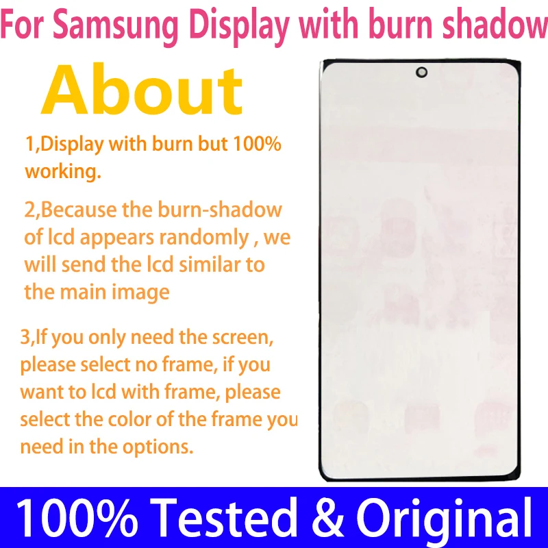 Панель для Samsung Galaxy Note10 + Note 10 Plus N975F N9750 ЖК-дисплей дигитайзер сенсорный экран N975