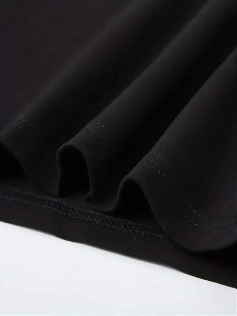 Humble Heart monogram print two-piece set crew neck short-sleeved T-shirt and high-waisted cycling shorts women's wear