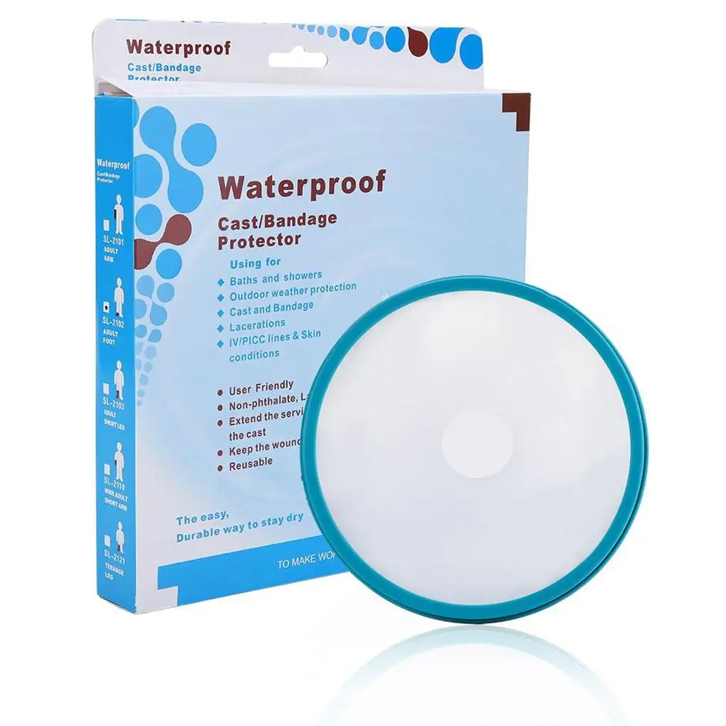 

Защита для ванны для ног-для взрослых длина стопы 28 см PP клей + силиконовый материал (синий ПВХ