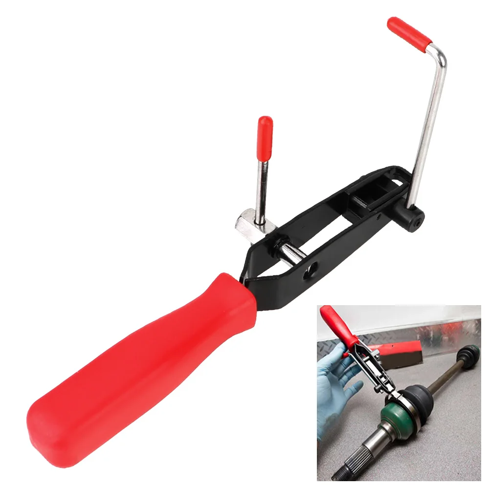 

For Exhaust Pipe Fuel Filter Hand Installer Tool CV Joint Boot Clamp Pliers Durable Car Repairs Kits Car Banding Hand Tool Kit