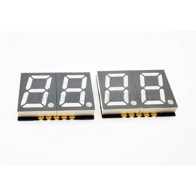 

High quality 0.56 inch 2 digit LED Display Module SMD digital tube RED/GREEN/BLUE 0.56" 0.56in 7 Segment LED Display