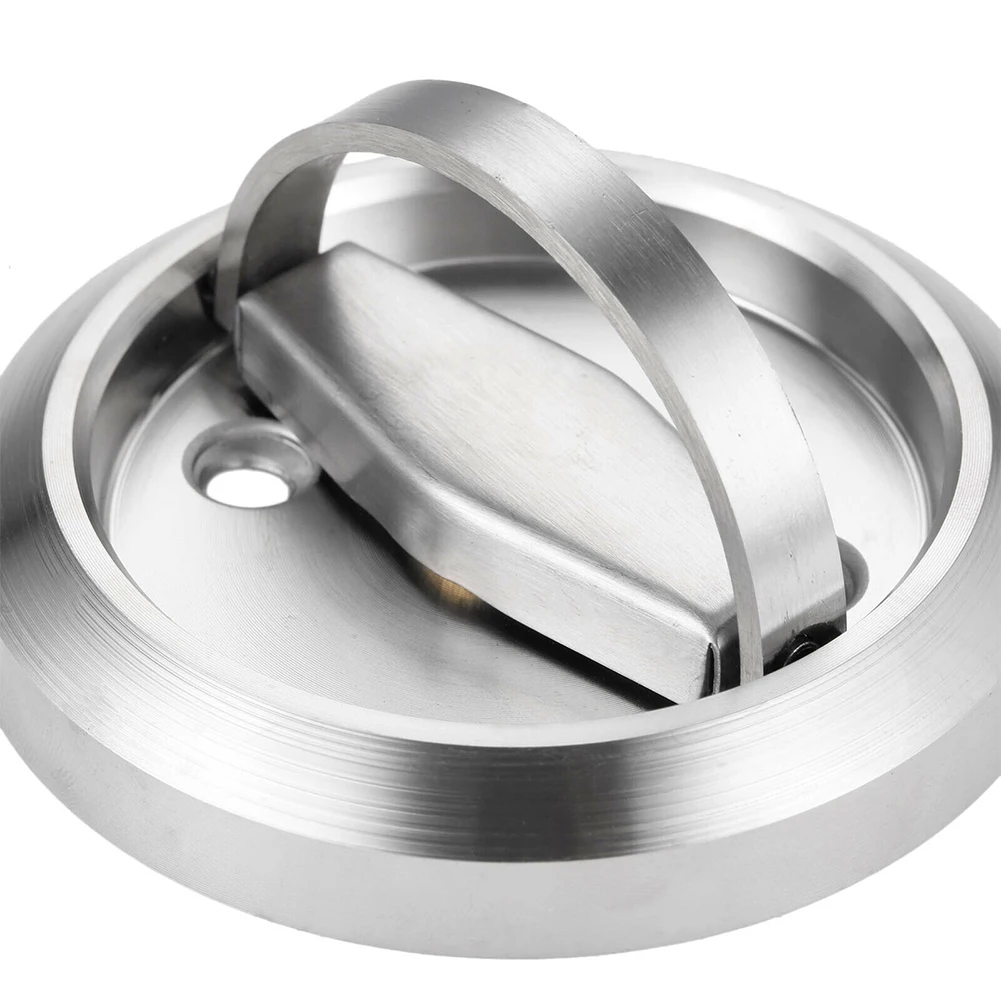 

Furniture Hardware Door Handle Double-hole Easy-installing Ergonomical Design Home Furniture Invisible Recessed