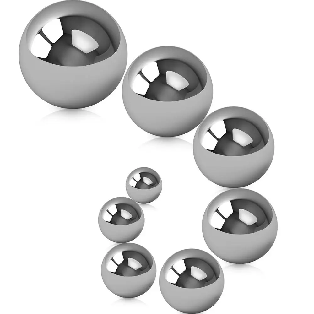 

100pc 304 Stainless Steel High Precision Bearing Balls 6mm 6.35mm 6.5mm 7mm Diameter Smooth Ball for Bcycles Bearings Anti-rust