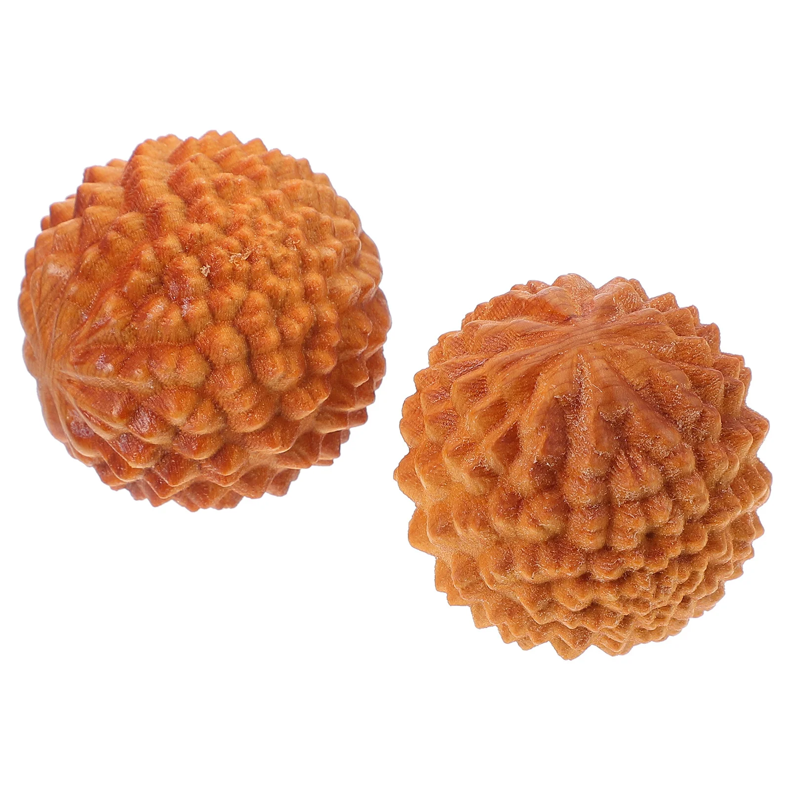 

Hand Woodballssphere Baoding Handballs Muscle Tool Mini Exercise Chinese Craft Exercising Supplies Massaging Yoga Shaped Decors