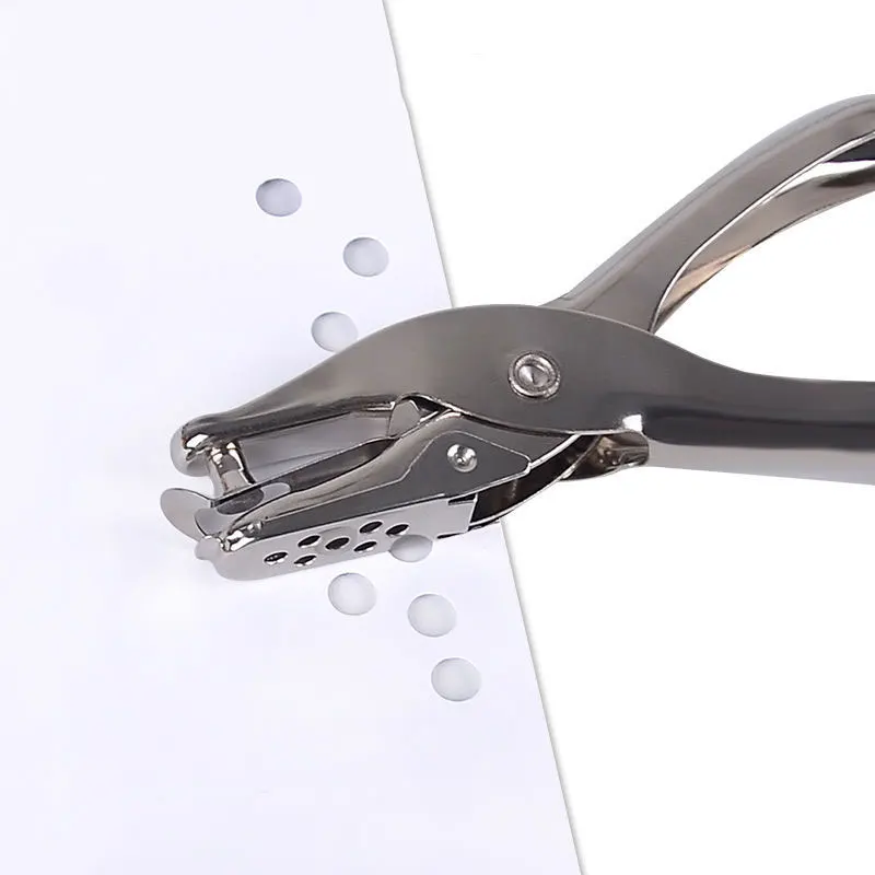 

Школьные строительные плоскогубцы, ручные металлические 3-6 мм, одно отверстие, многофункциональные плоскогубцы для ручной бумаги, границы, ...