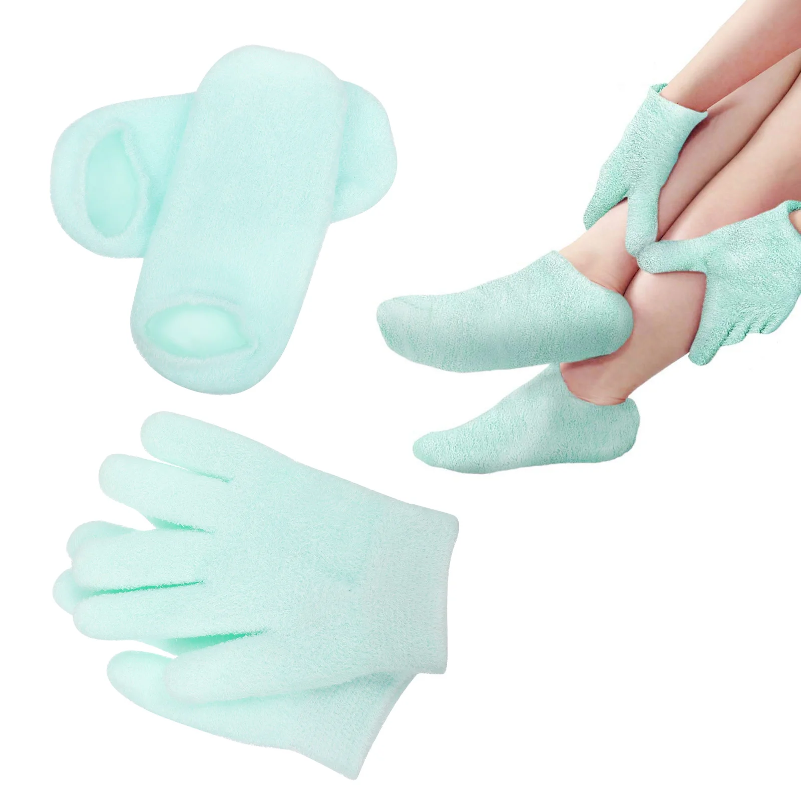 

Moisturizing Gloves Moisturizing Gloves Socks Wintergloves Gel Glove Boots Point Fingers Moisturizing Socks Moisturizing Gloves