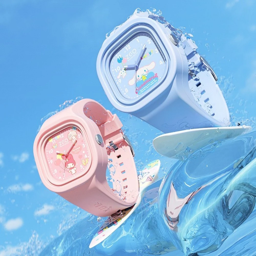

Children's Watch Female Silicone Strap Primary Secondary School Students Exam Clock Cute Waterproof Kid Relogio Masculio