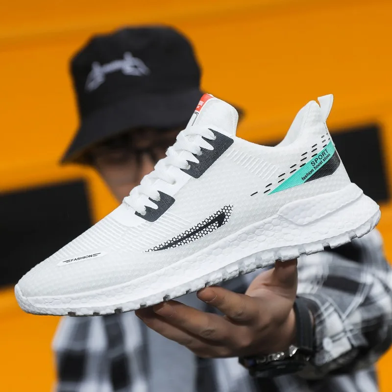 Новинка лета 2024 дышащая и удобная сетчатая обувь спортивная для прогулок на