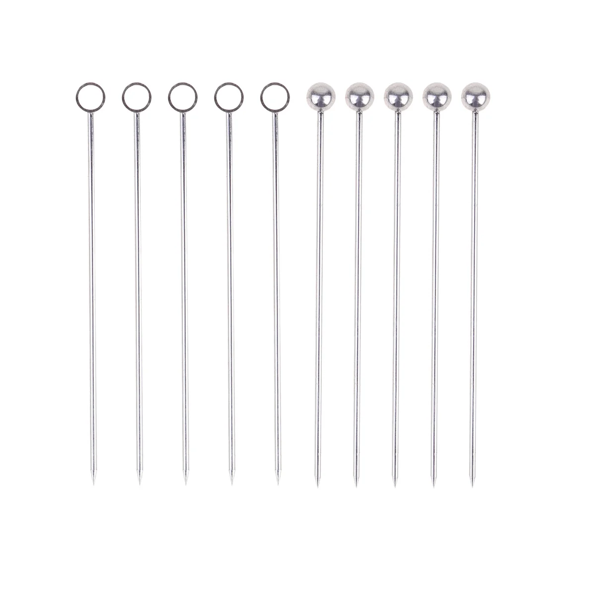 

20 шт., палочки для коктейлей, из нержавеющей стали