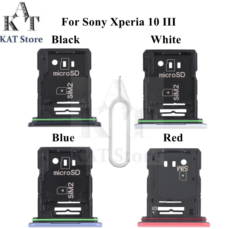 Адаптер для Sony Xperia 10 III SO-52B 04 XQ-BT52 A102SO с двумя Sim-картами