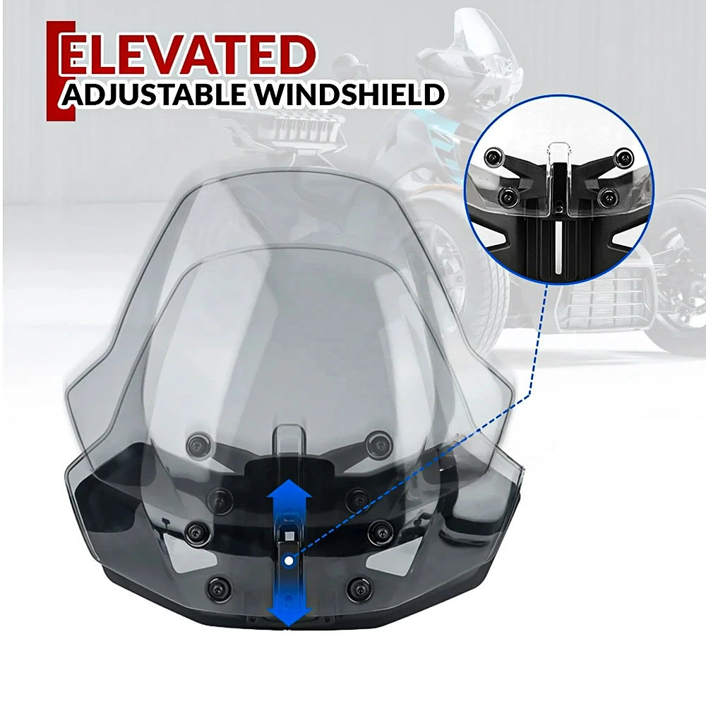 Для Can-Am Ryker все модели 2019-2023 аксессуары для мотоциклов отражатель ветрового