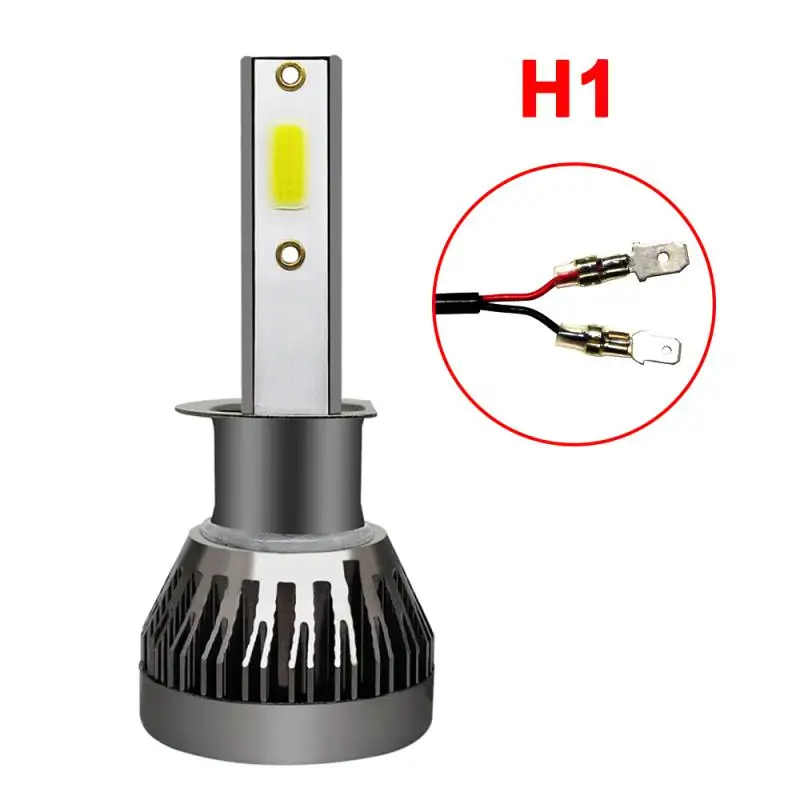 

H1 LED Light Bulbs 12V 24V Car LED Headlight 90W 12000LM Auto Headlamps White High Power 6000K LED Headlight Bulb Car Lights