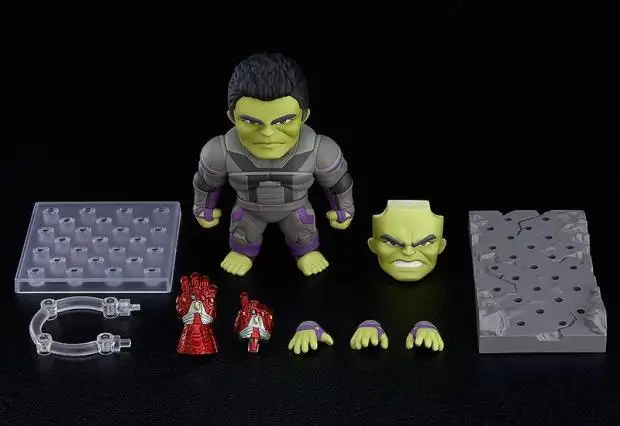 

10cm Avengers Hulk 1299# joint movable Anime Action Figure Collection Model cartoon Toys for Friend gifts